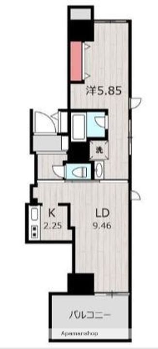 AINA(アイナ)403の間取り