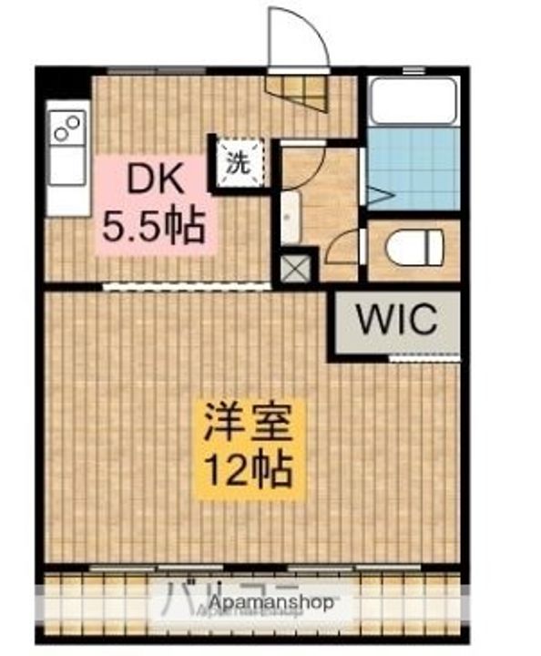 鈴木グリーンハイツAの間取り