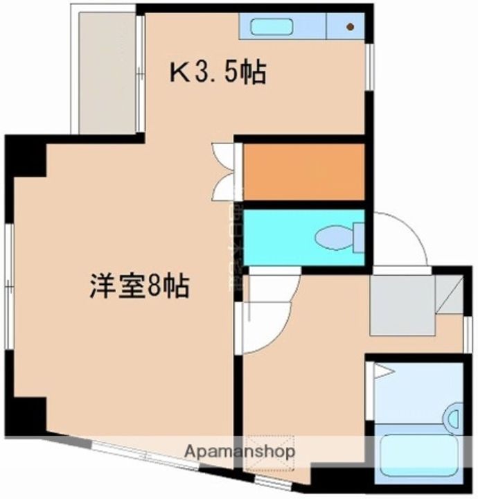 サンパーク谷川301の間取り