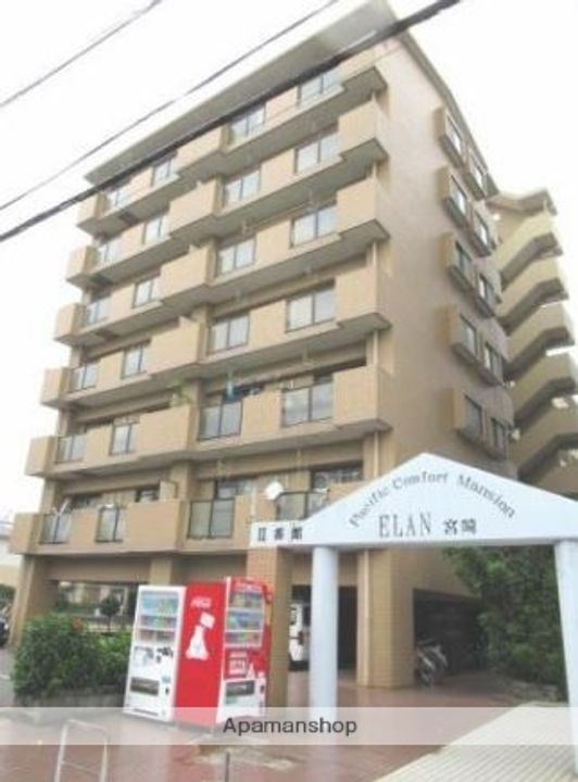 エラン宮崎Ⅱ番館403の外観