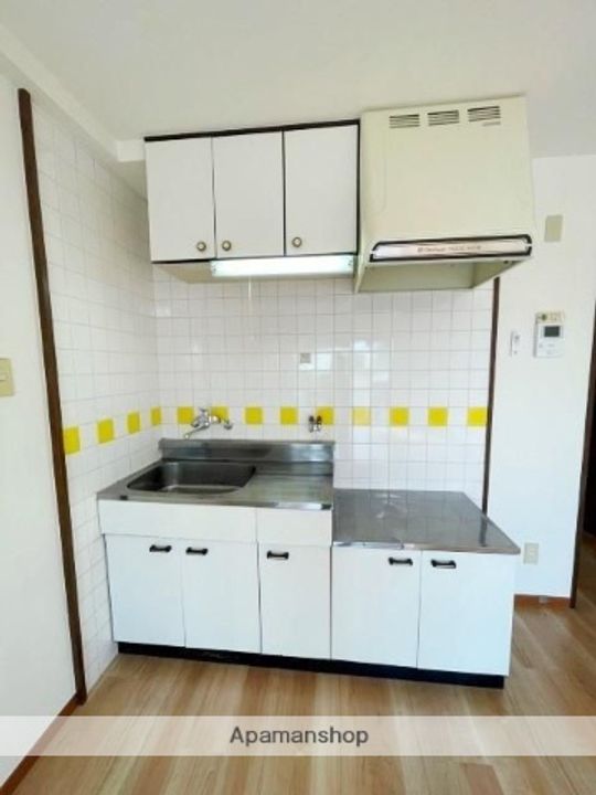 鹿児島県鹿児島市東郡元町の賃貸マンションのキッチン