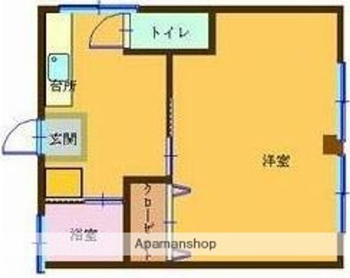 鎌田ビルの間取り
