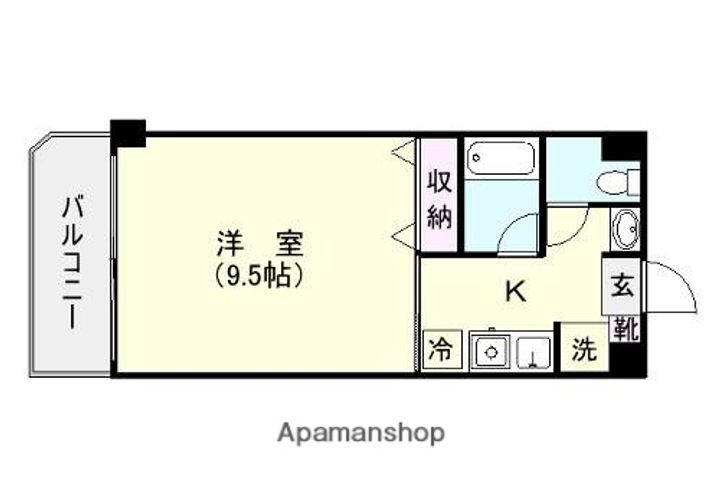 リードIN荒田の間取り