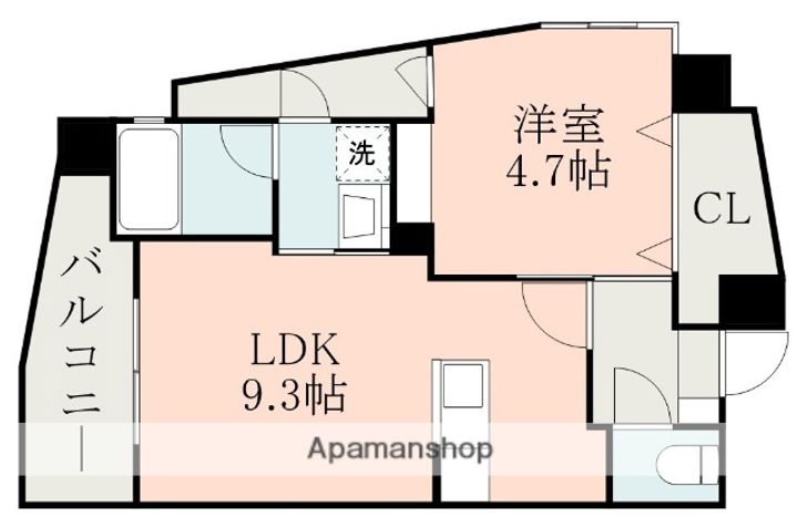 グランパルク梓館の間取り