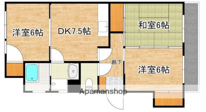 パークビルの間取り