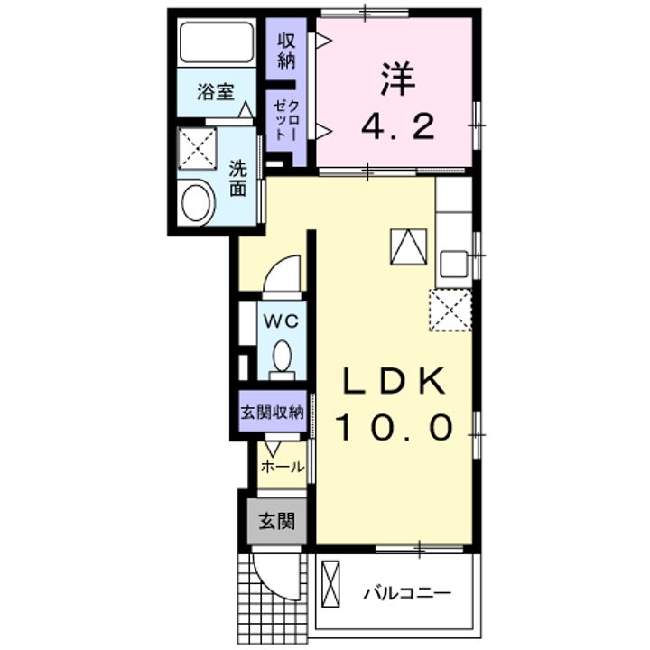 GRASS・Kの間取り