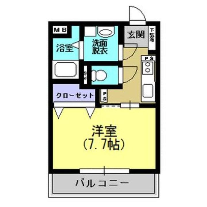 ラ・フォーレ郡元の間取り
