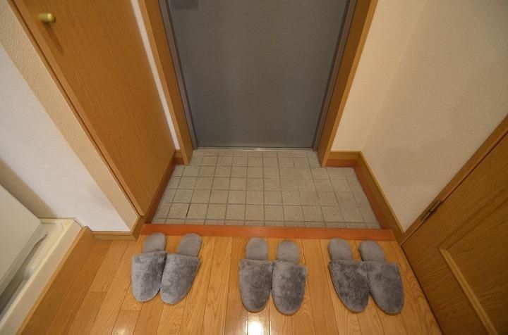 リードIN南郡元5-Dの玄関