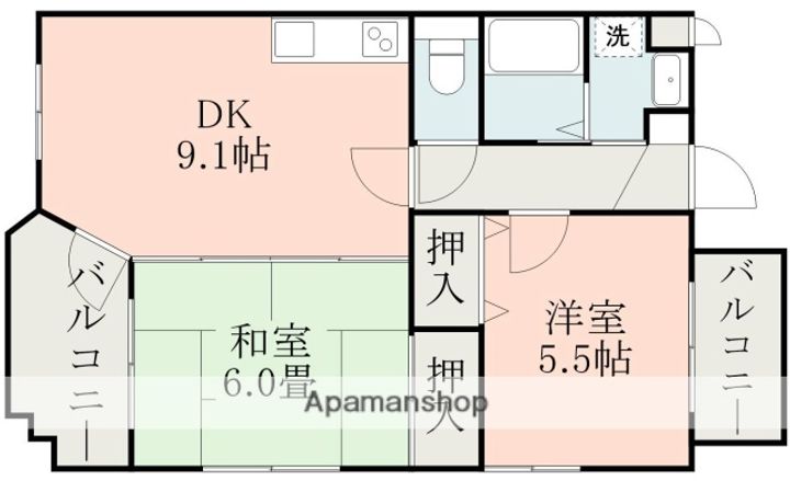 ヒルサイドテラスの間取り