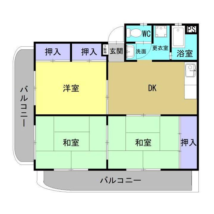 ハイム浜島の間取り
