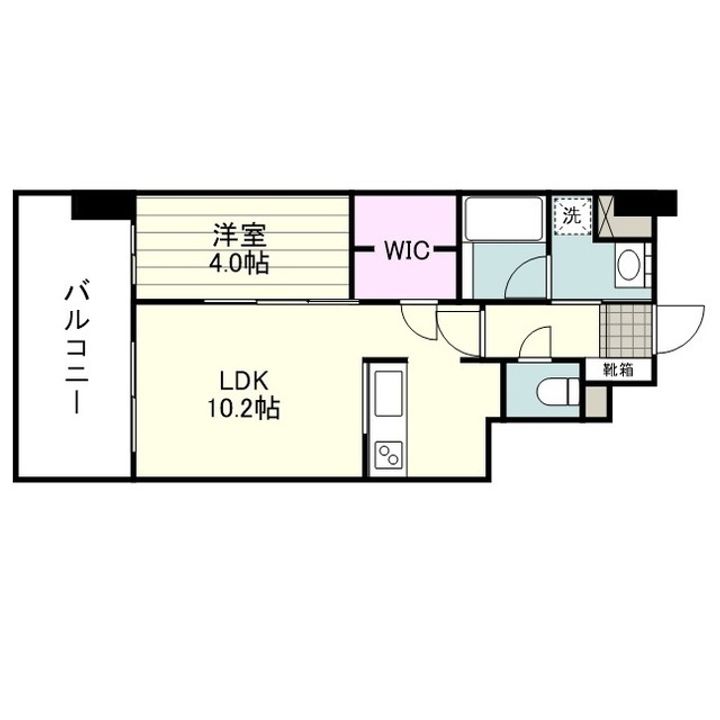 RJRプレシア郡元Ⅲ0905の間取り