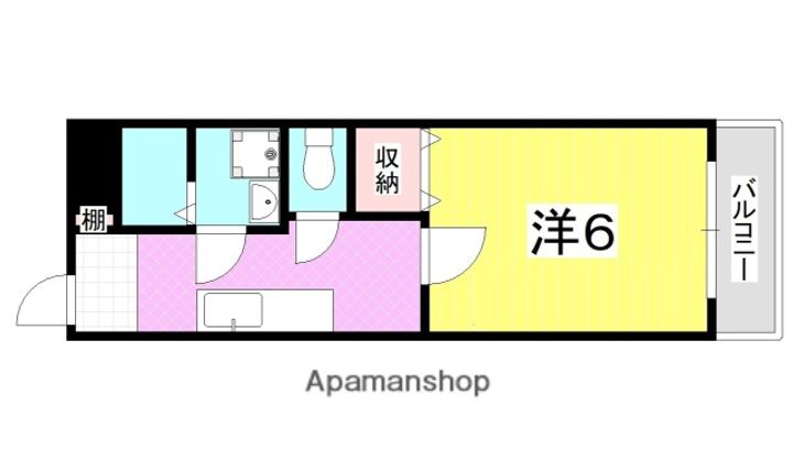 メゾン郡元の間取り