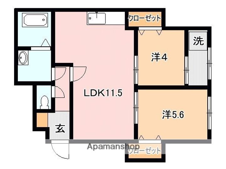 三田ビルの間取り