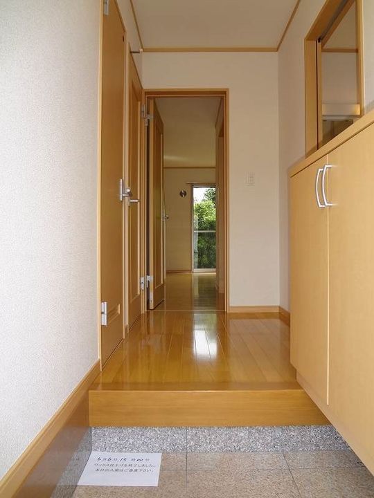 石原タウンF-2の玄関