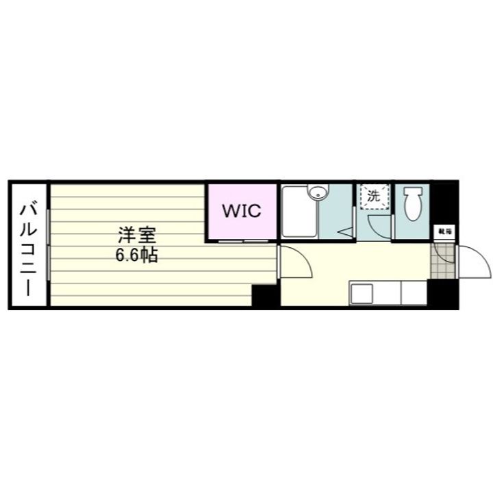 サンハイツ唐湊の間取り