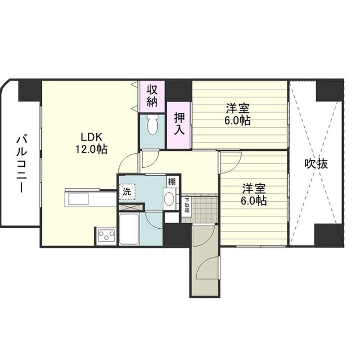 アンシャンテ・パリⅠ0906の間取り