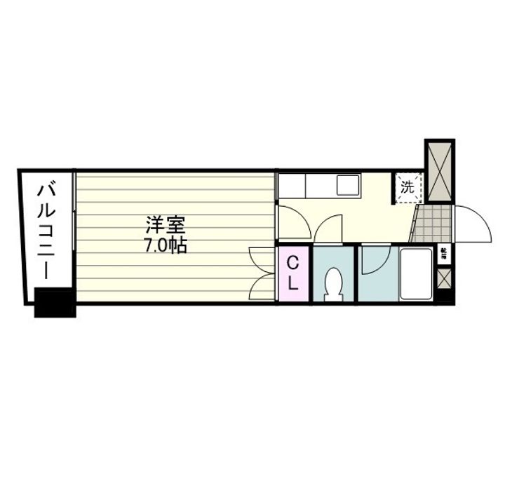 YAOKIビル0303の間取り