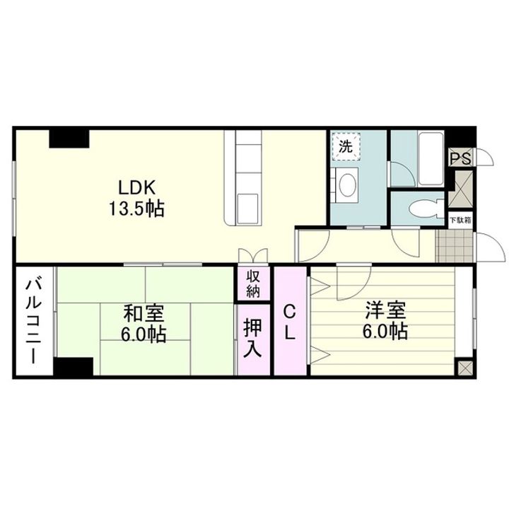 グランデ・ステラート0203の間取り