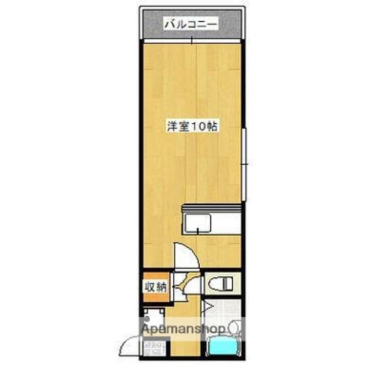 ロゼーヌ城西の間取り