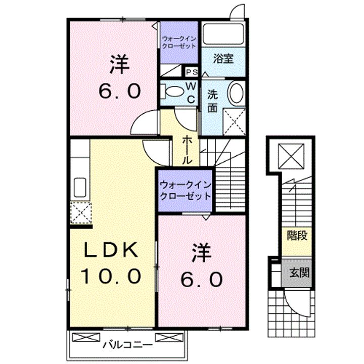 セレーノAの間取り