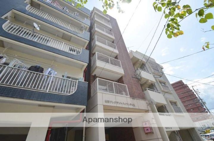 鹿児島県鹿児島市松原町の賃貸マンションの外観