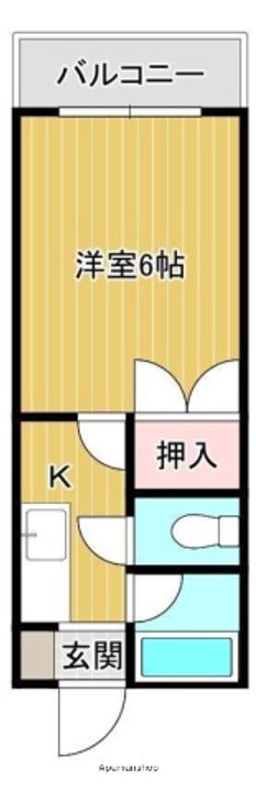 エントピア荒田Ⅲの間取り