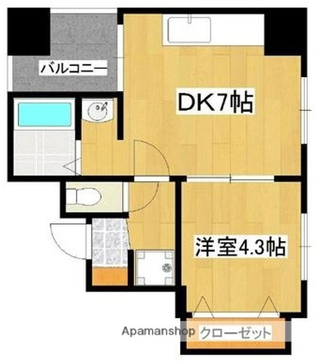 MMマンションの間取り