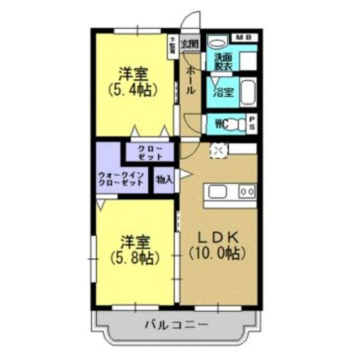 NAGI西201の間取り