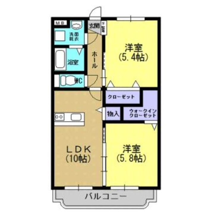 NAGI西303の間取り