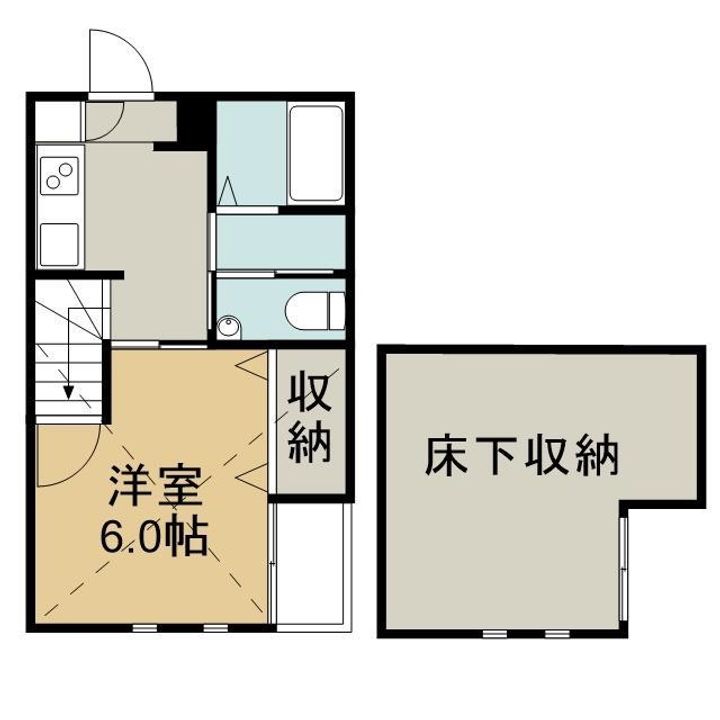 スキップ天文館南101の間取り