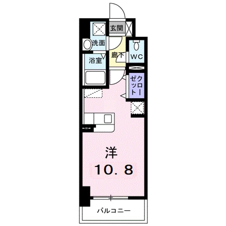 ルーカス 武之橋の間取り