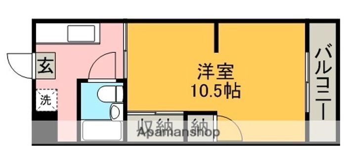 サンステージKTの間取り