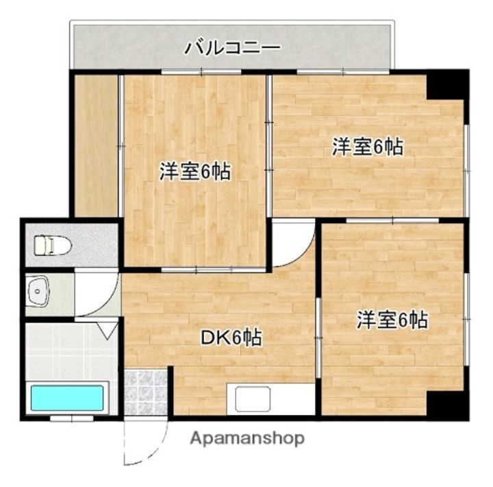 松山ビルの間取り