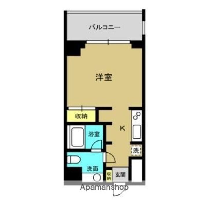 クレアシオン西千石707の間取り