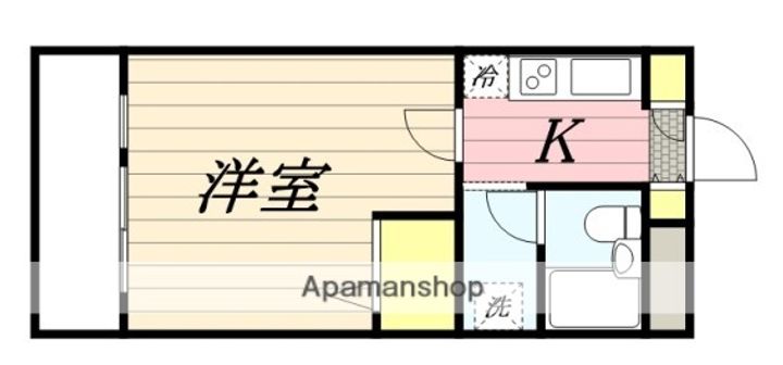 メゾン・ド・城西の間取り