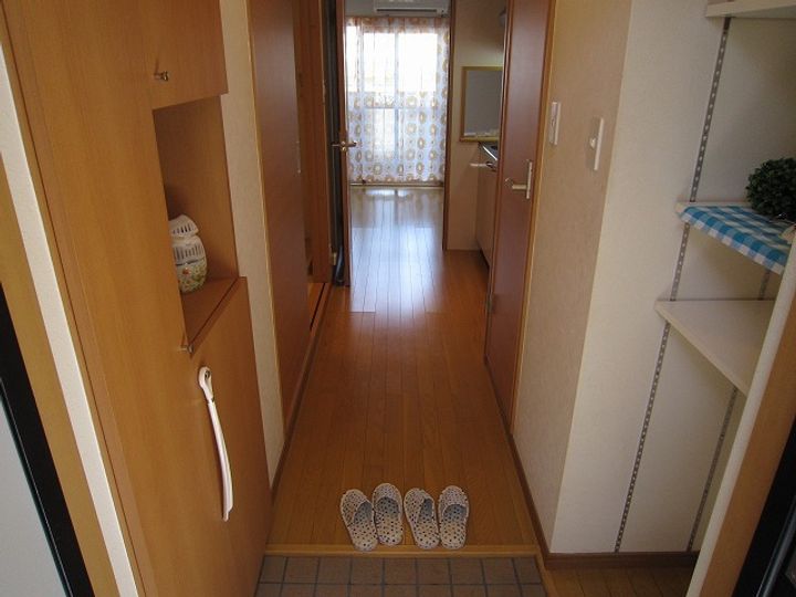 リバティ中央301の玄関