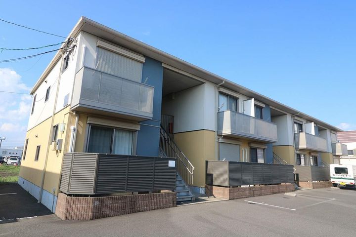 シャーメゾン札元 A棟の外観