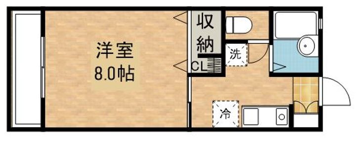 ロイヤルパレスⅠの間取り