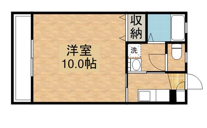 メープル西原の間取り