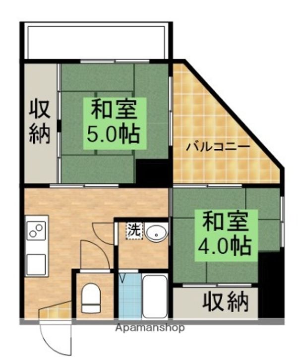 グリーンパーク鹿屋の間取り