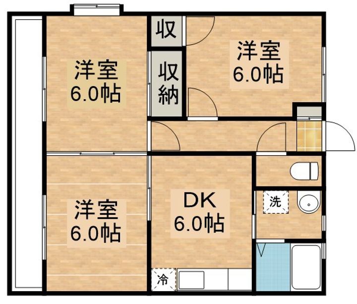 エクセル寿の間取り