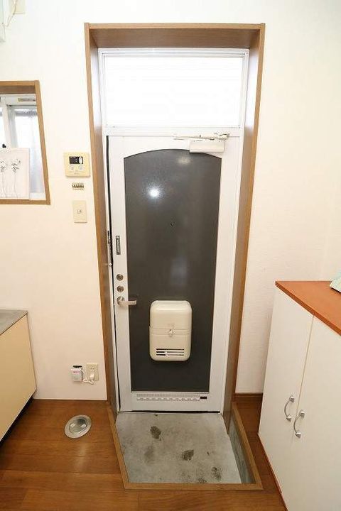 ベレール鹿屋の玄関