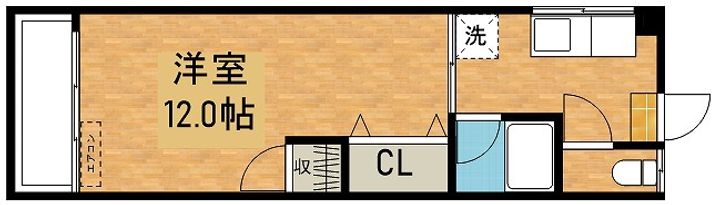サンハイツの間取り