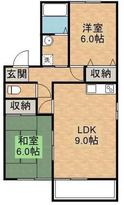 エスポワールの間取り