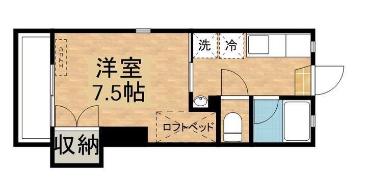 サンライズマンション寿の間取り