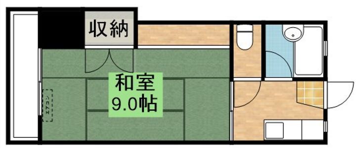 サンライズマンション寿の間取り