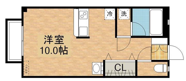 フラワーハイツの間取り