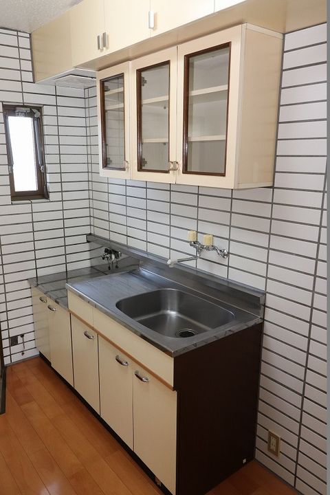 ふれあいマンションのキッチン