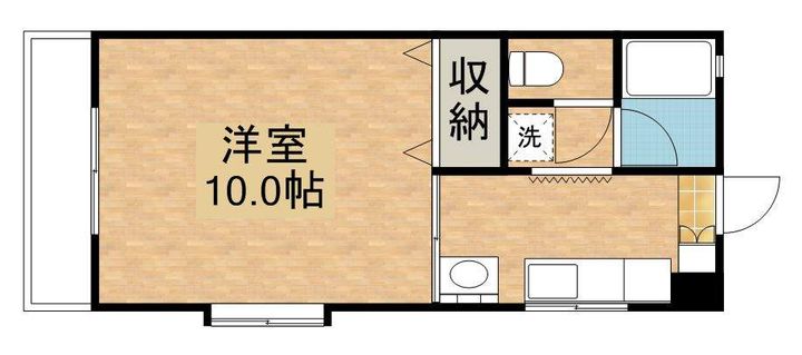 ウエストヒルズマンションの間取り