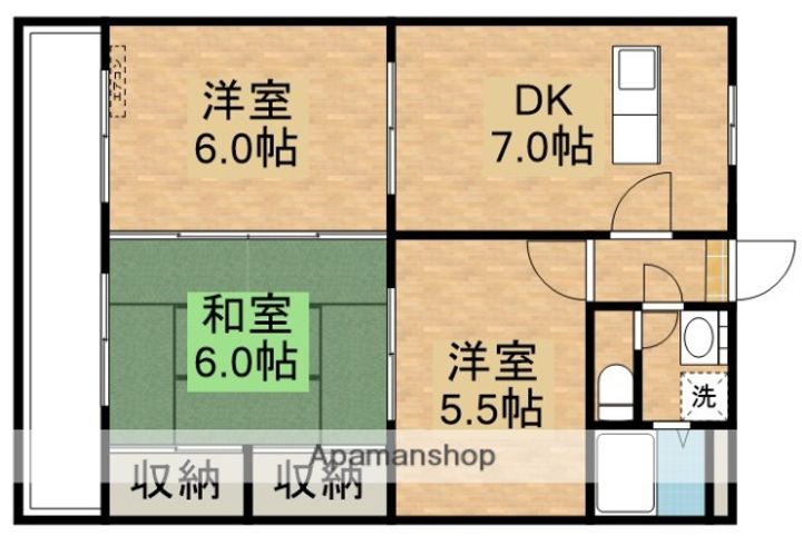 アーバンハイムの間取り